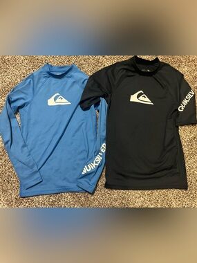 Quiksilver Boys Sz 14 Swim Shirts